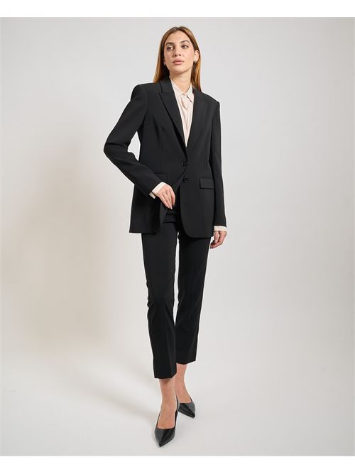 Blazer oversize donna Patrizia Pepe in crêpe PATRIZIA PEPE | 8S1456-A6F5K103